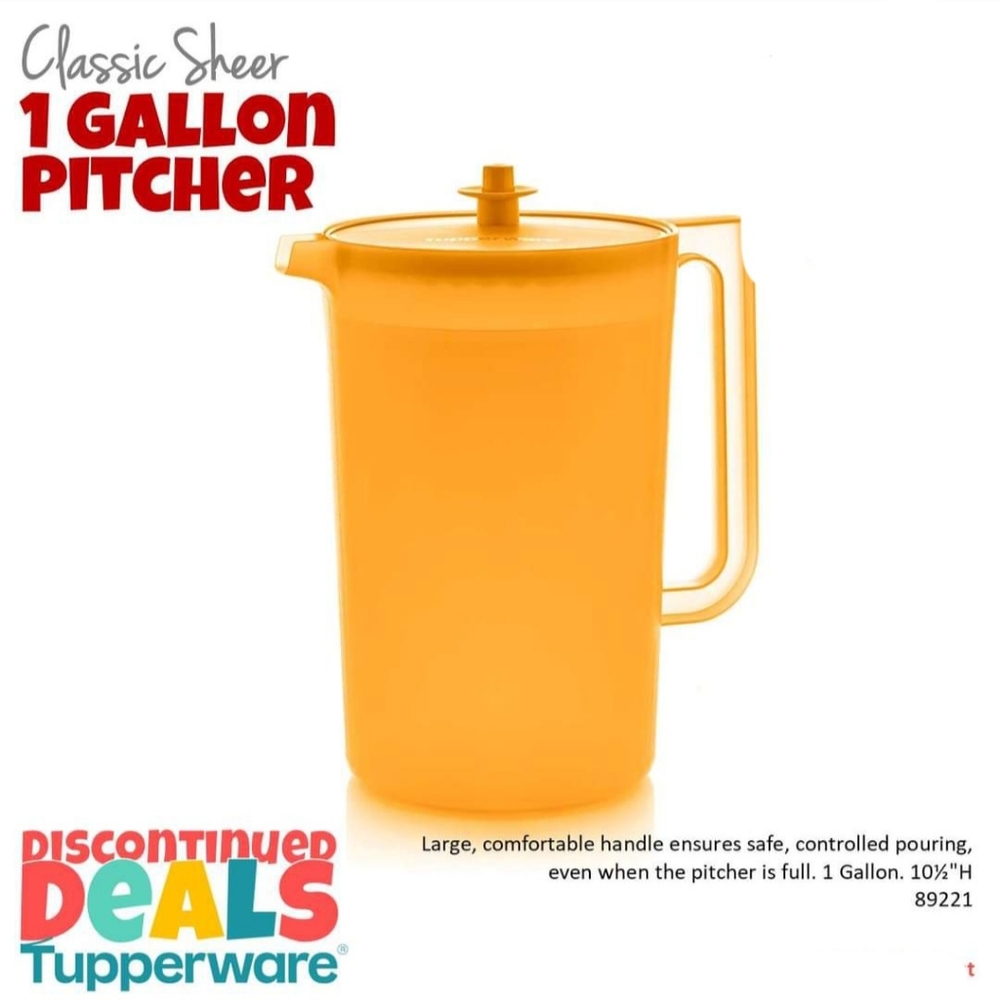 Tupperware 1 gallon pitcher